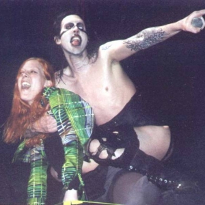 Marilyn Manson und ich in HH