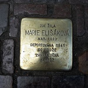 Stolperstein in Prag