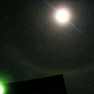 Mond mit Haloring 24.11.18  0:26 Uhr
